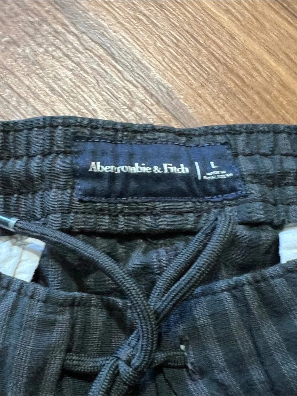 Abercrombie & Fitch Linen Blend Shorts Mens Size Large Coastal Euro Summer